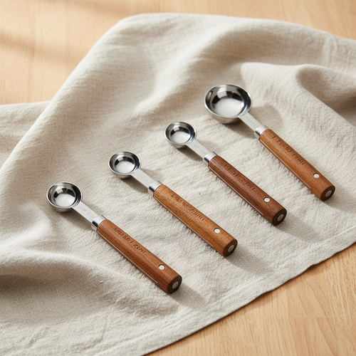 Set de Cuillères Doseuses en Bois