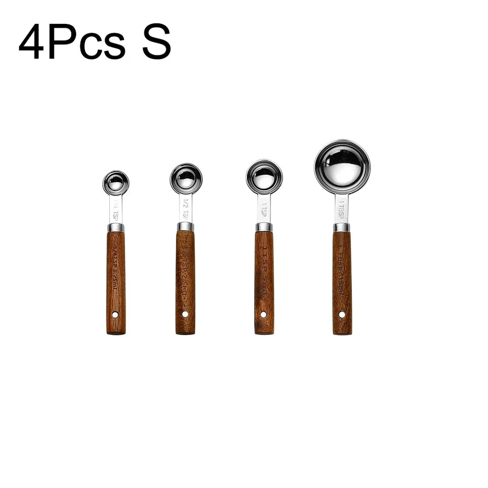 Set de Cuillères Doseuses en Bois