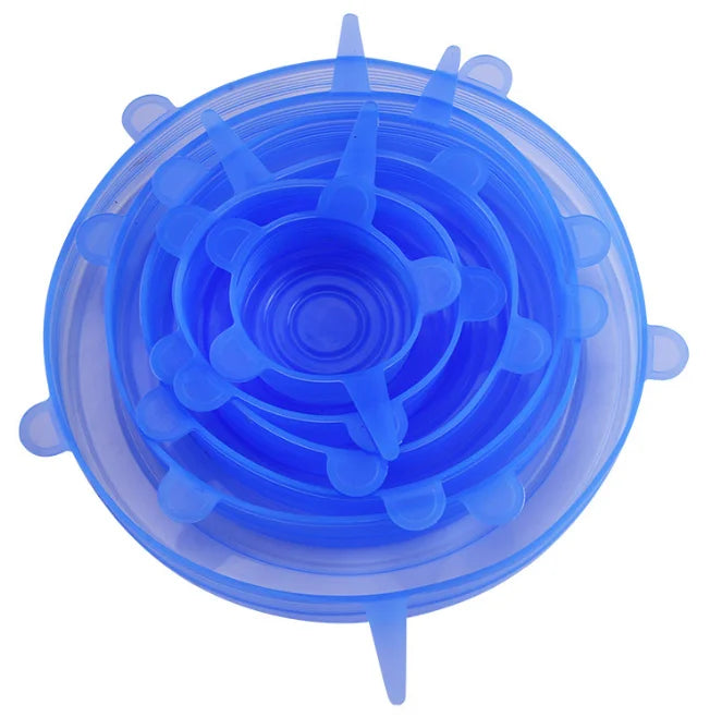 Set de 6 Couvercles en Silicone Hermétiques – Universels