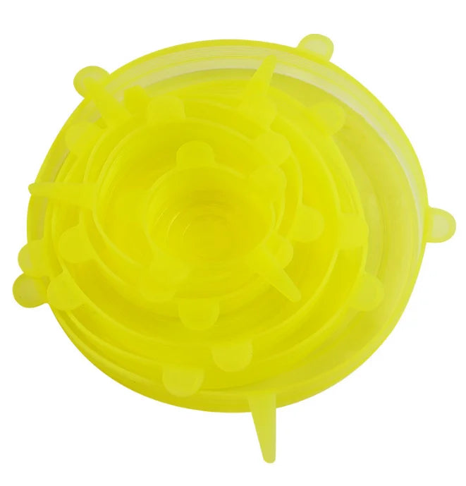 Set de 6 Couvercles en Silicone Hermétiques – Universels
