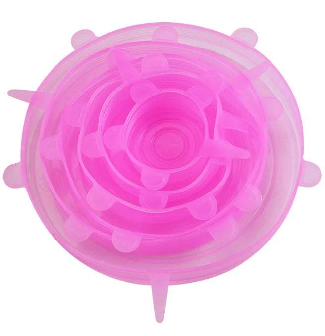 Set de 6 Couvercles en Silicone Hermétiques – Universels
